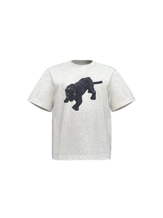 [SOUTH FISH] seamless print tee