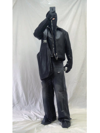 [SOUTH FISH] double zipper jacket