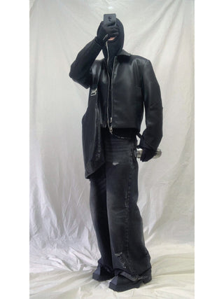 [SOUTH FISH] double zipper jacket