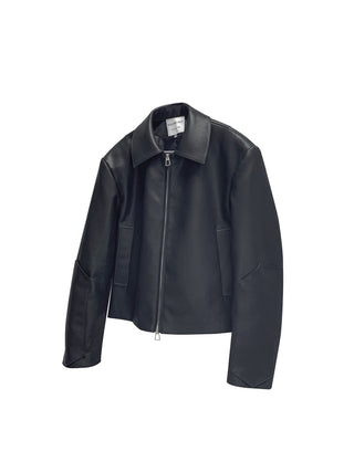 [SOUTH FISH] double zipper jacket