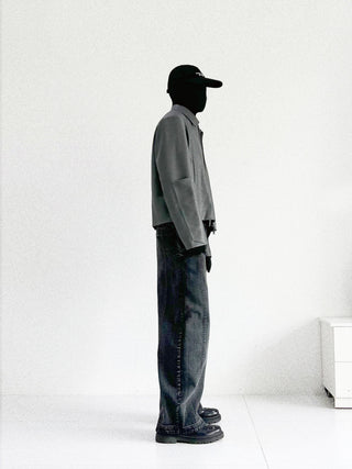 [SOUTH FISH] double zipper jacket