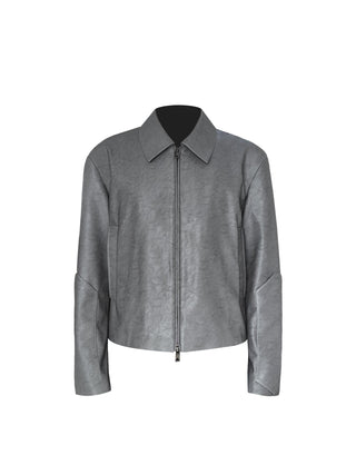 [SOUTH FISH] double zipper jacket