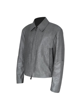 [SOUTH FISH] double zipper jacket