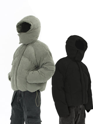 [SOUTH FISH] helmet type down jacket