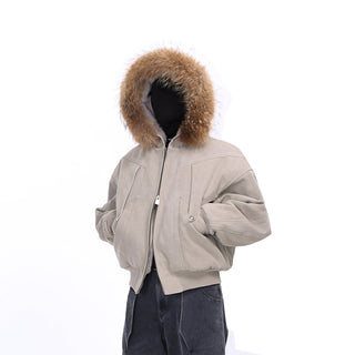 [SOUTH FISH] heavy canvas coat