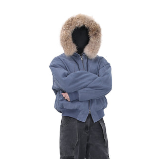 [SOUTH FISH] heavy canvas coat