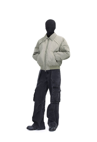 [SOUTH FISH] pilot cotton jacket