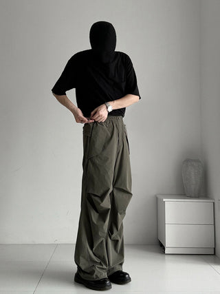 [SOUTH FISH] cavalry wide pants