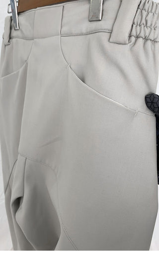 [SOUTH FISH] fleece wide-leg pants