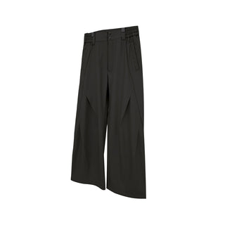 [SOUTH FISH] fleece wide-leg pants