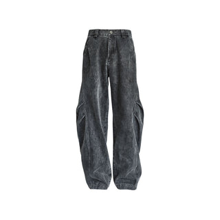 [SOUTH FISH] baggy black shorts