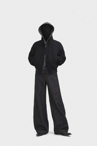 [SOUTH FISH] red blade jeans