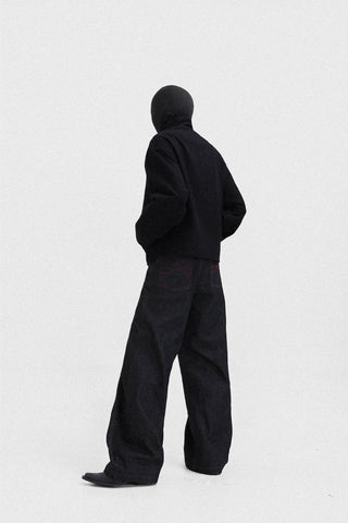 [SOUTH FISH] red blade jeans