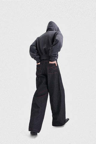 [SOUTH FISH] red blade jeans
