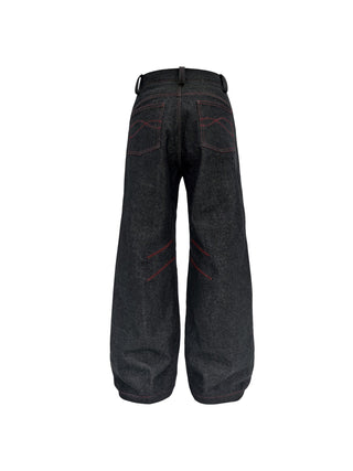 [SOUTH FISH] red blade jeans
