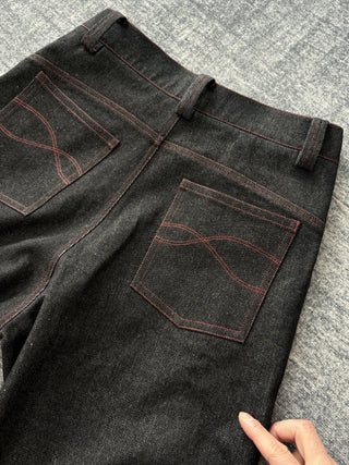 [SOUTH FISH] red blade jeans