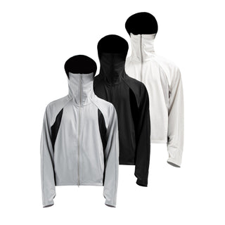 [SOUTH FISH] knit sun hoodie