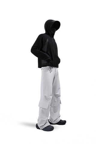 [SOUTH FISH] knit sun hoodie