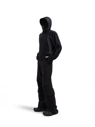 [SOUTH FISH] knit sun hoodie