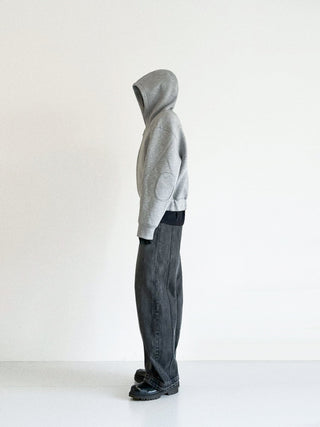 [SOUTH FISH] split hooded sweater