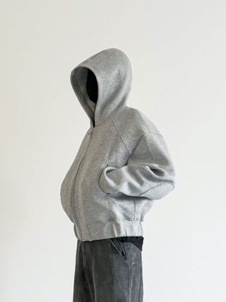 [SOUTH FISH] split hooded sweater