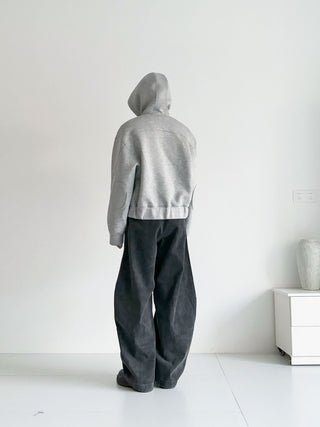 [SOUTH FISH] split hooded sweater
