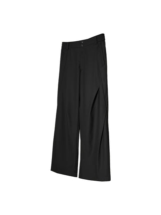 [SOUTH FISH] pleated wide-leg pants