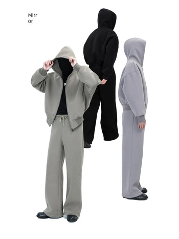 [SOUTH FISH] hooded sweat suit