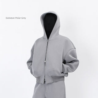 [SOUTH FISH] hooded sweat suit