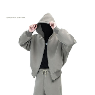 [SOUTH FISH] hooded sweat suit