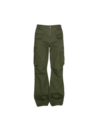 [SOUTH FISH] distressed overalls