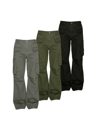 [SOUTH FISH] distressed overalls