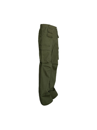 [SOUTH FISH] distressed overalls