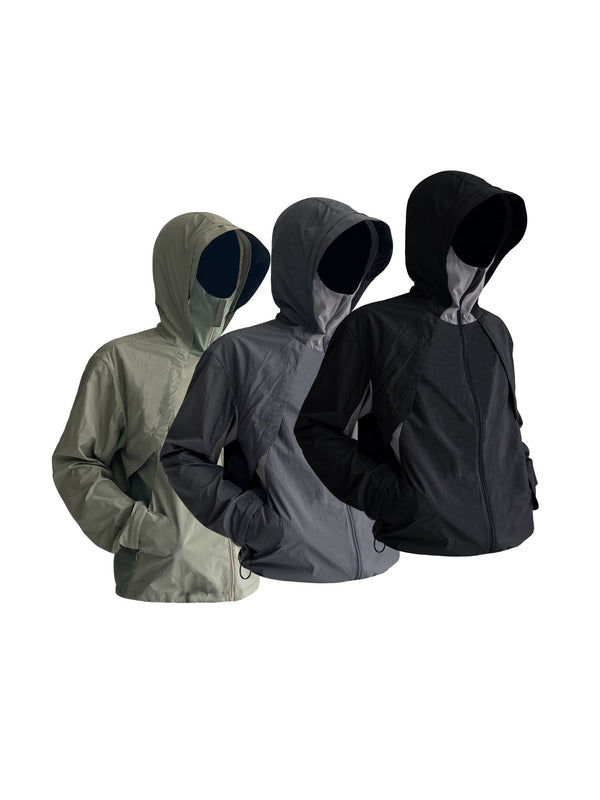 [SOUTH FISH] lightweight sun hoodie
