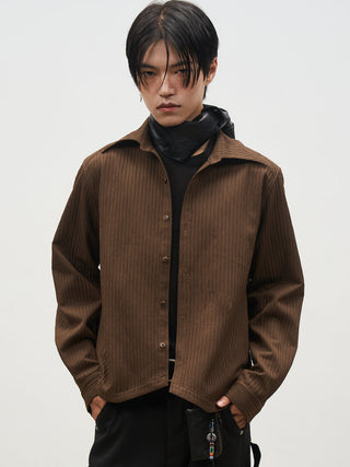 [SOUTH FISH] maple collar shirt