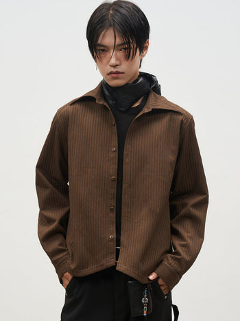 [SOUTH FISH] maple collar shirt