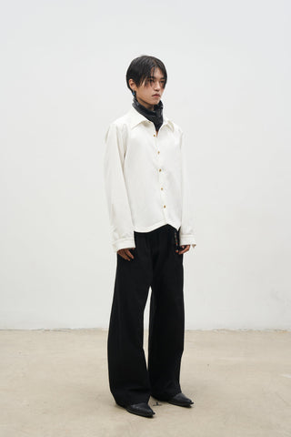 [SOUTH FISH] maple collar shirt
