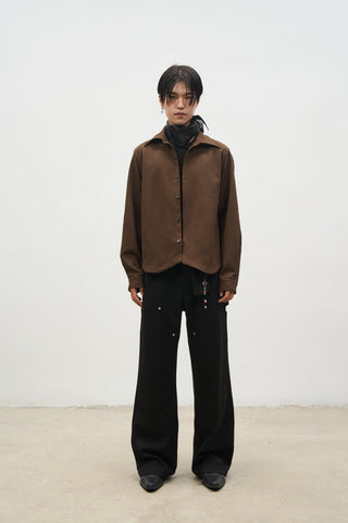 [SOUTH FISH] maple collar shirt