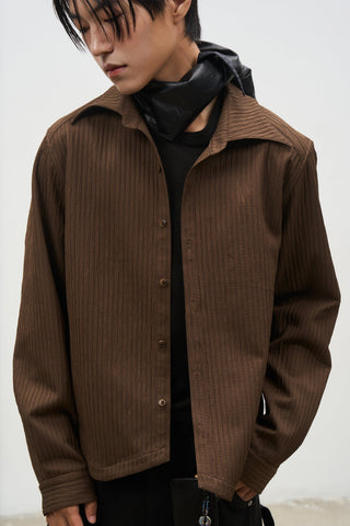 [SOUTH FISH] maple collar shirt