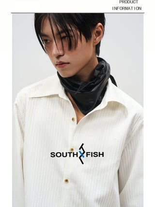[SOUTH FISH] maple collar shirt