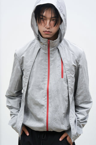 [SOUTH FISH] foldaway cap jacket