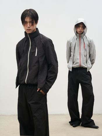 [SOUTH FISH] foldaway cap jacket