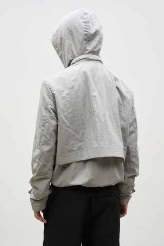 [SOUTH FISH] foldaway cap jacket