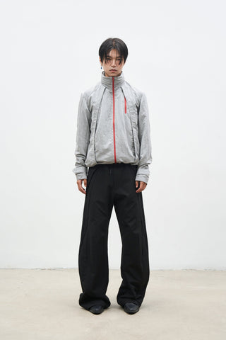 [SOUTH FISH] foldaway cap jacket