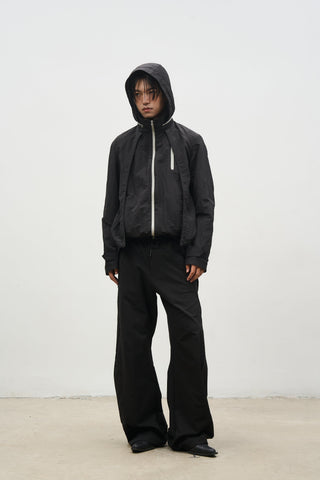 [SOUTH FISH] foldaway cap jacket