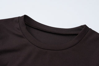 Short sleeved Long Dress