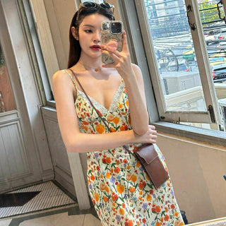 Printed Dinner long Dress