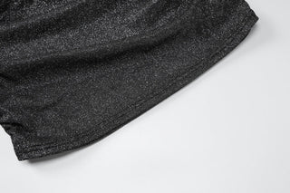 sexy V neck tube top party dress