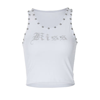 Hot diamonds crop top