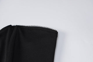 V neck thin tube top